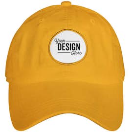 Ahead Circle Patch Baseball Hat - Color: Gold