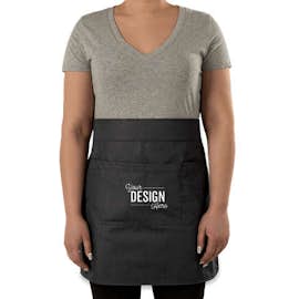 Port Authority Market Bistro Waist Apron - Color: Dark Midnight