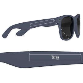 Matte Malibu Sunglasses - Color: Navy
