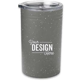 11 oz. Speckled Sherpa Tumbler and Can Insulator - Color: Gray