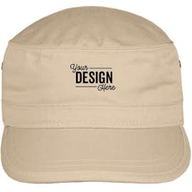 Econscious Organic Twill Military Hat - Color: Oyster