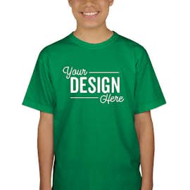Canada - Gildan Youth Ultra Cotton T-shirt - Color: Irish Green
