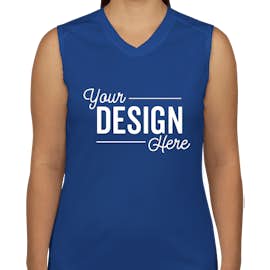 Badger B-Dry Women's Sleeveless Performance Shirt - Color: Royal