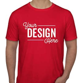 Canada - Gildan Softstyle Jersey T-shirt - Color: Red