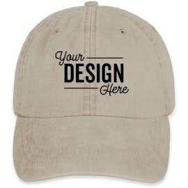 Adams Pigment Dyed Hat - Color: Stone