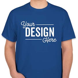 Canada - Fruit of the Loom 100% Cotton T-shirt - Color: Royal