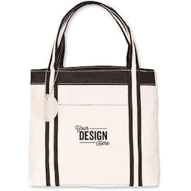 Piccolo Mini Tote - Color: Natural / Black