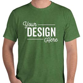 Royal Apparel USA-Made Organic Eco 50/50 T-shirt - Color: Heather Kiwi