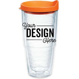 Tervis 24 oz. Classic Tumbler with Lid (Full Color Wrap Print) - Color: Orange
