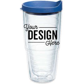 Tervis 24 oz. Classic Tumbler with Lid (Full Color Wrap Print) - Color: Blue