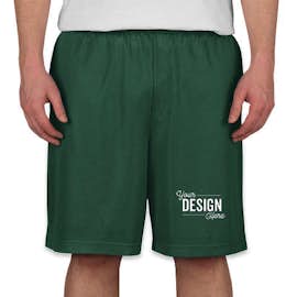 Sport-Tek Mesh Shorts - Color: Forest Green