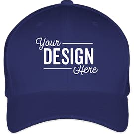 Yupoong Wool Flexfit Hat - Color: Royal