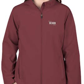 Team 365 Women's Soft Shell Jacket - Color: Sport Dark Maroon