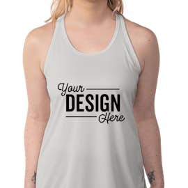 Team 365 Women's Zone Racerback Performance Tank - Color: Sport Silver
