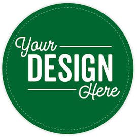 Full Color 4 in. Circle Magnet - Color: Kelly Green