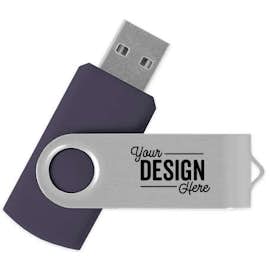 Rotate USB Flash Drive 8GB - Color: Navy