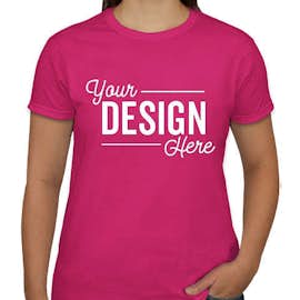 Canada - Gildan Ultra Cotton Women's T-shirt - Color: Heliconia