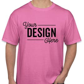 Canada - Gildan DryBlend 50/50 T-shirt - Color: Azalea
