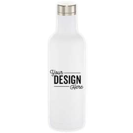 25 oz. Copper Vacuum Insulated Water Bottle - Color: White
