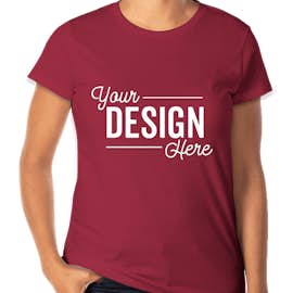 Anvil Women's Jersey T-shirt - Color: Independence Red