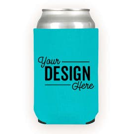 Foldable Neoprene Can Cooler - Color: Tropical