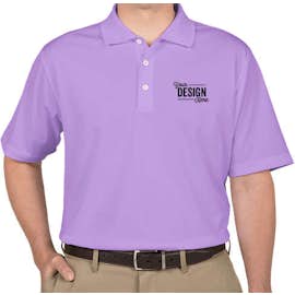 Adidas ClimaLite Performance Polo - Color: Light Flash Purple / Black