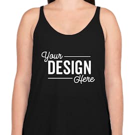 Bella + Canvas Women's Flowy Tank - Color: Black
