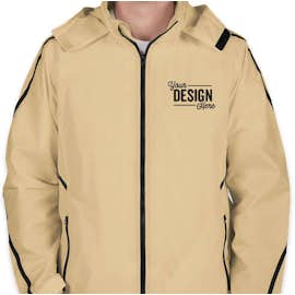 Team 365 Mesh Lined Hooded Jacket - Color: Sport Vegas Gold