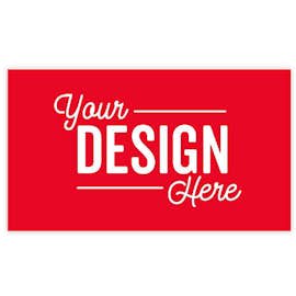 Full Color Business Card Magnet - .019" - Color: Red