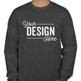 Canada - Gildan Ultra Cotton Long Sleeve T-shirt - Color: Dark Heather