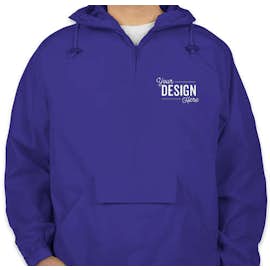Ultra Club Hooded Packable Anorak - Color: Royal