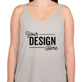 Bella + Canvas Women's Flowy Tank - Color: Heather Dust
