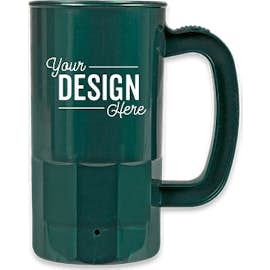 14 oz. Plastic Beverage Mug - Color: Forest Green