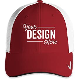 Nike Dri-FIT Mesh Back Hat - Color: Team Red / White