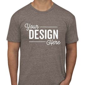 American Apparel USA-Made Tri-Blend Track T-shirt - Color: Tri-Coffee