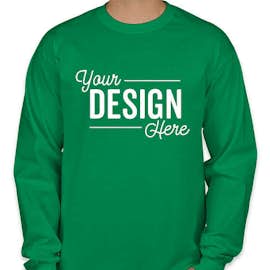 Canada - Gildan Ultra Cotton Long Sleeve T-shirt - Color: Irish Green