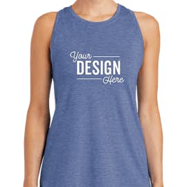 Sport-Tek Women's Tri-Blend Performance Tank - Color: True Royal Heather