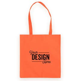 Basic 50% Recycled Poly Tote - Color: Orange