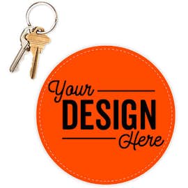 5.5 in. Circle Car Magnet - Color: Orange