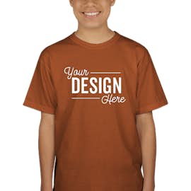 Canada - Gildan Youth Ultra Cotton T-shirt - Color: Texas Orange