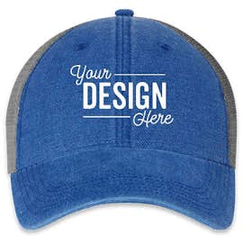 Legacy Dashboard Trucker Hat - Color: Royal / Grey