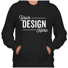 Sport-Tek Premium Women's Pullover Hoodie - Color: Black