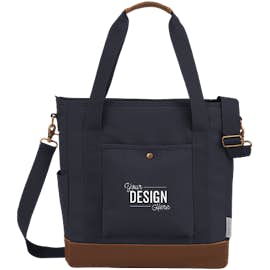 Field & Co. 16 oz. Cotton Canvas Commuter Tote - Color: Navy