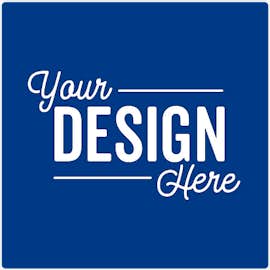 Full Color 3 in. Square Roll Labels (500 per roll) - Color: Royal Blue