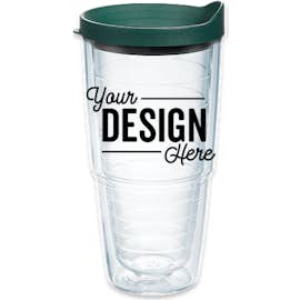 Tervis 24 oz. Classic Tumbler with Lid (Full Color Wrap Print) - Color: Hunter Green