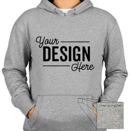 J. America Women's Glitter Pullover Hoodie - Color: Oxford