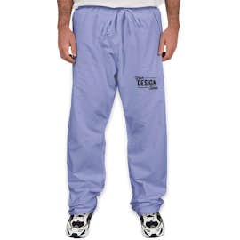 Harriton Drawstring Scrub Pant - Color: Ciel Blue