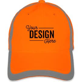 Big Accessories Reflective Safety Hat - Color: Bright Orange
