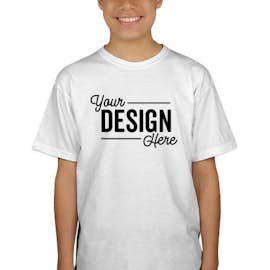 Canada - Gildan Youth Ultra Cotton T-shirt - Color: White