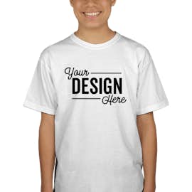 Canada - Gildan Youth Ultra Cotton T-shirt - Color: White